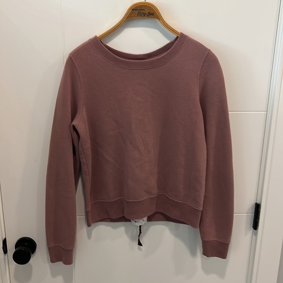 Abercrombie & Fitch long sleeve sweater with lace back size XS - Picture 4 of 10